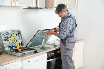 Riparazione piano cottura induzione gas vetroceramica Novara